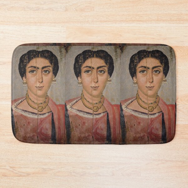 Item preview, Fayum mummy portrait ancient Egypt woman designed and sold by The-Roman-Lady.