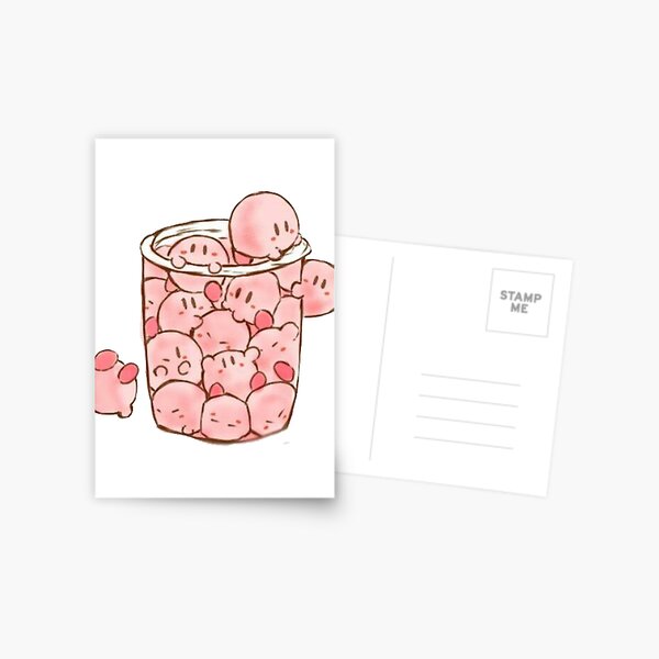 Cute Kirby squad Postcard