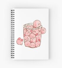 Cute Kirby squad Spiral Notebook