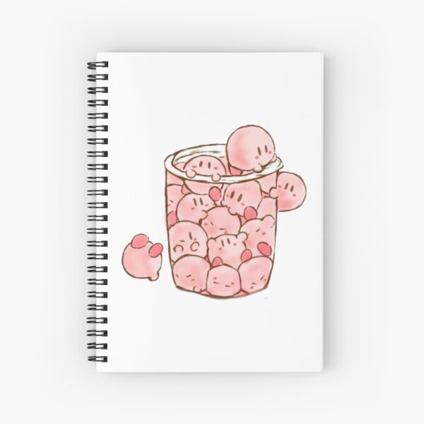 Cute Kirby squad Spiral Notebook