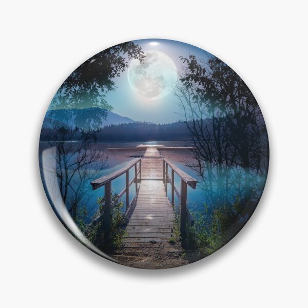 Item preview, Tranquil Moonlight Beach designed and sold by my-green-gecko.