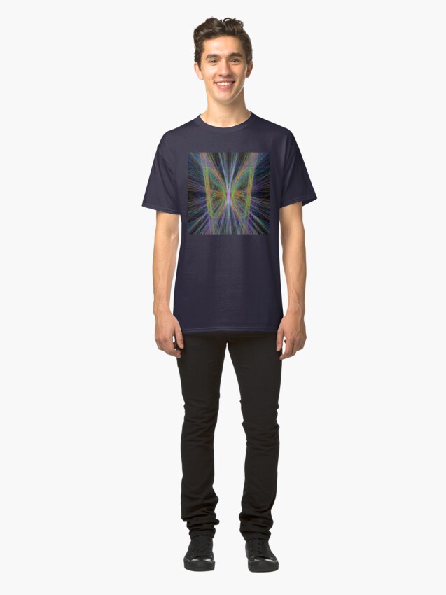 Alternate view of Linify Motley butterfly Classic T-Shirt