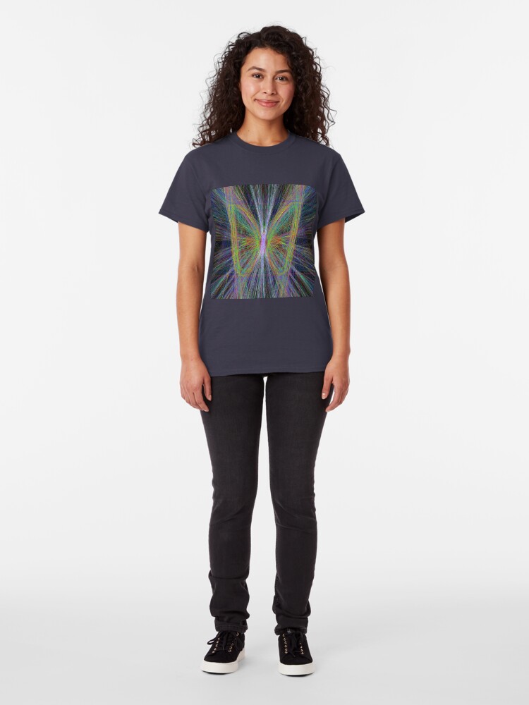 Alternate view of Linify Motley butterfly Classic T-Shirt