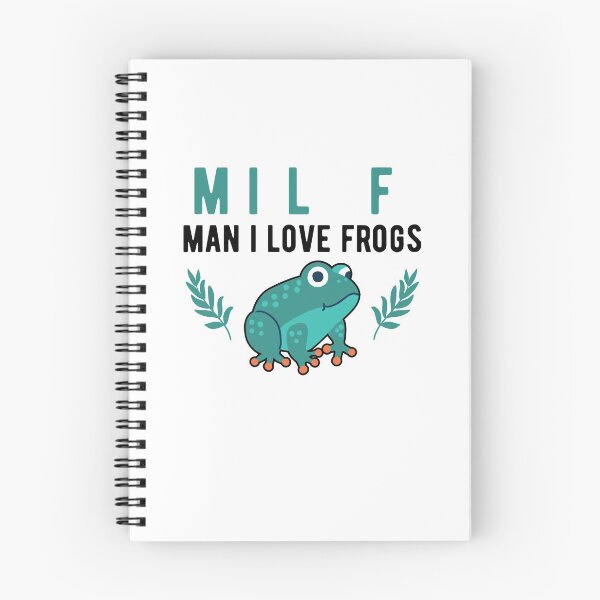 Item preview, MILF Man I Love Frogs - Funny Frog Lover Women Definition Quote designed and sold by Scratches Tees.