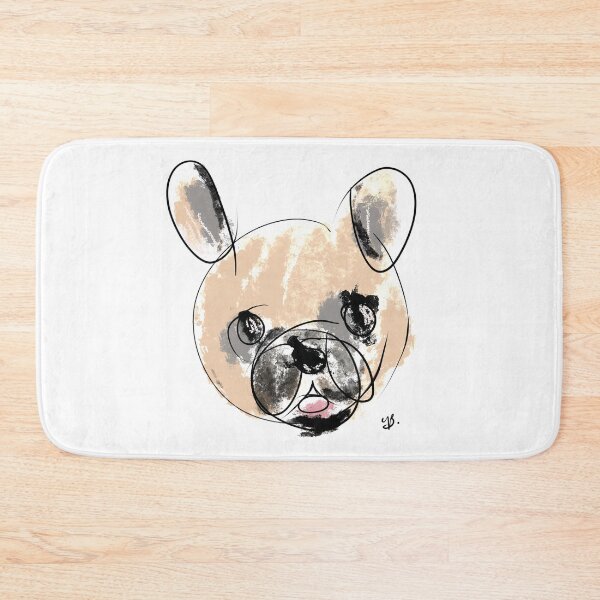 Item preview, frenchie sketch designed and sold by Redsonya888.