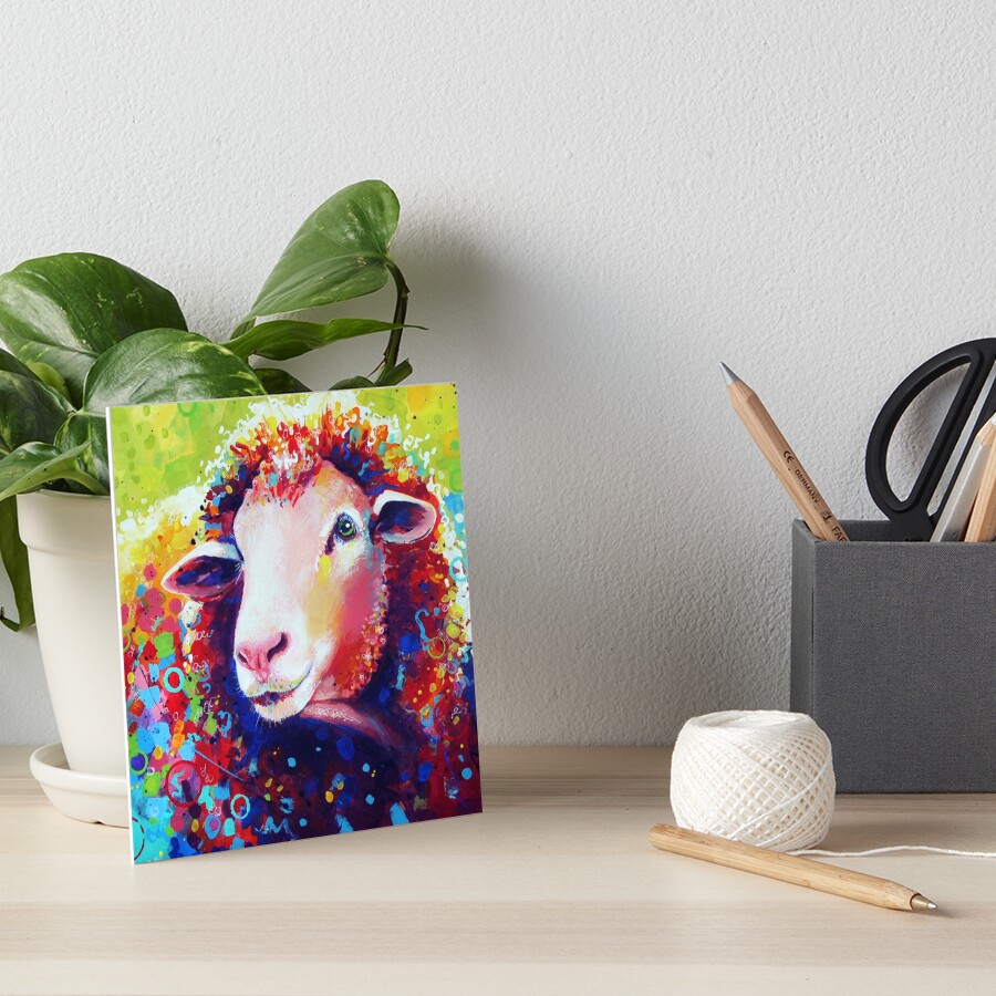 Item preview, Art Board Print designed and sold by TooMuchColor.