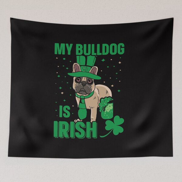 Item preview, My Bulldog Is Irish designed and sold by sasigifts.