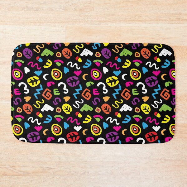Item preview, Abstract 80s arcade carpet inspired pattern 02 designed and sold by MamSelle.