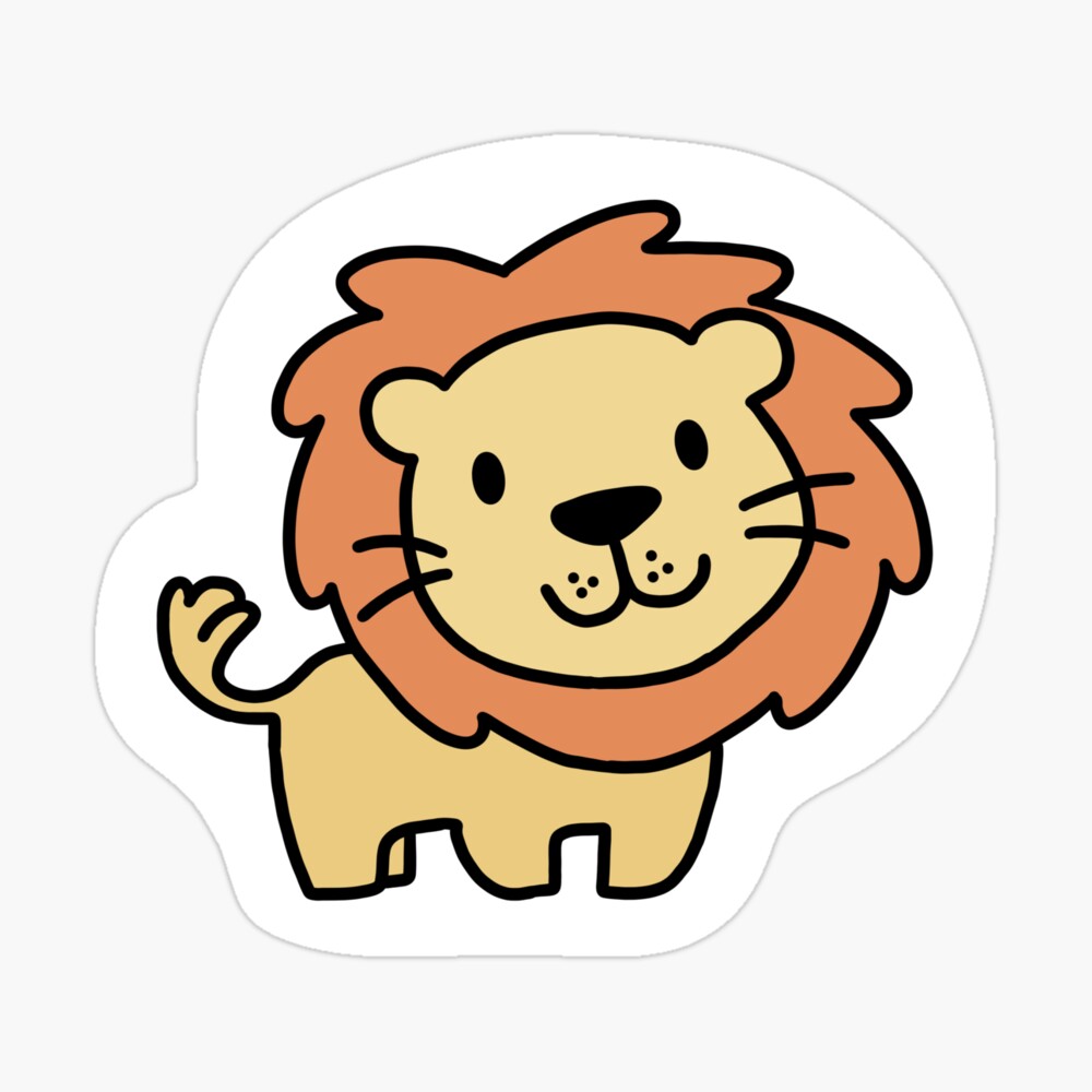 Cartoon lion hi-res stock photography and images - Alamy