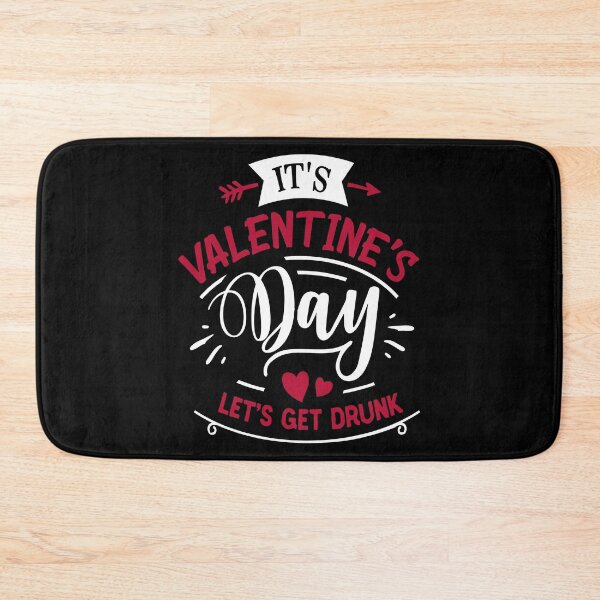 Item preview, anti valentines tshirt lets get drunk saying 2021 designed and sold by Raeolus.