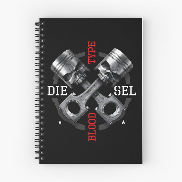 Item preview, Skull Blood Type Diesel Engine Pistons designed and sold by FD-Design.