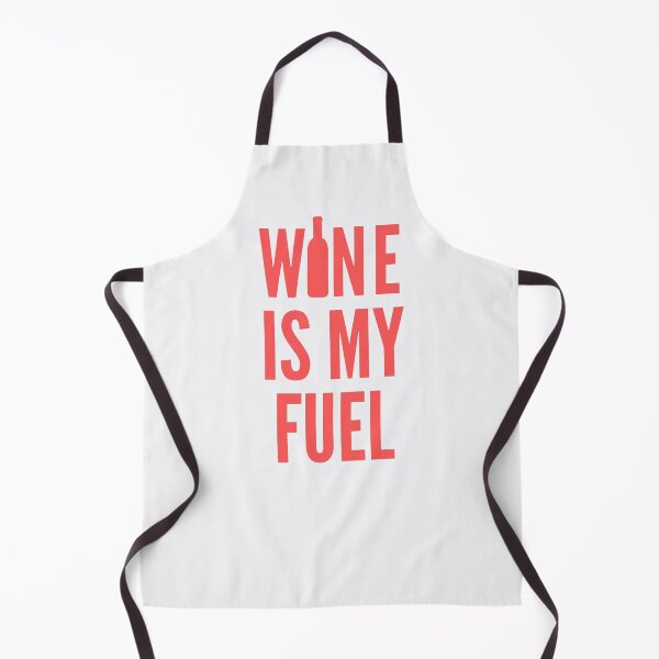 Item preview, Wine Is My Fuel (red) designed and sold by Lowdown Designs.