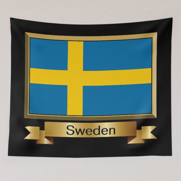 Item preview, Swedish Flag Gifts, Masks, Stickers & Products (N) designed and sold by mpodger.
