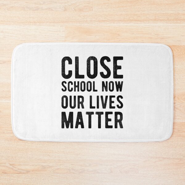 Item preview, Close School Now - Motivation Lockdown 2021 Sayings designed and sold by Scratches Tees.