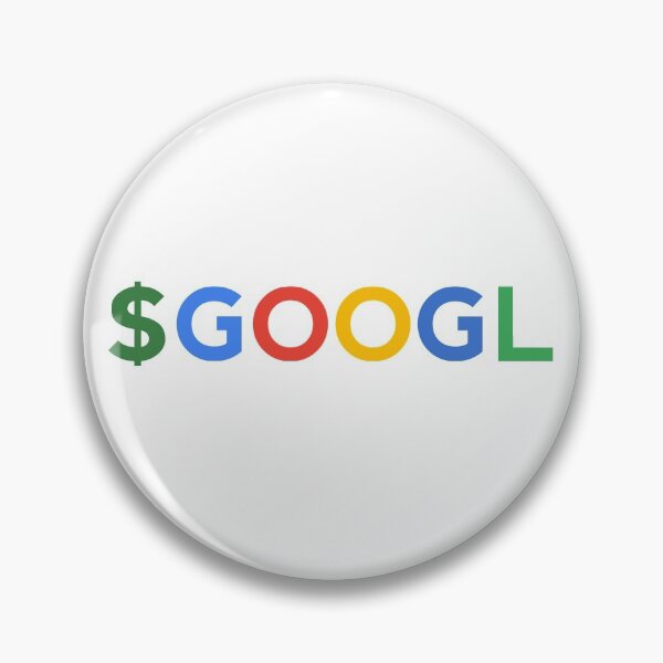 Item preview, GOOGL Stock Ticker (Google) designed and sold by the-two-store.
