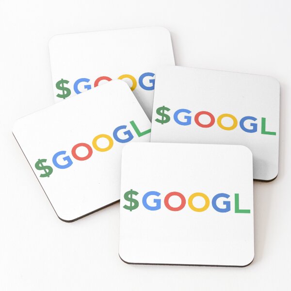 Item preview, GOOGL Stock Ticker (Google) designed and sold by the-two-store.