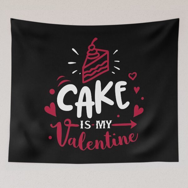 Item preview,  anti valentine tshirt cake is my valentine spruch 2021 designed and sold by Raeolus.