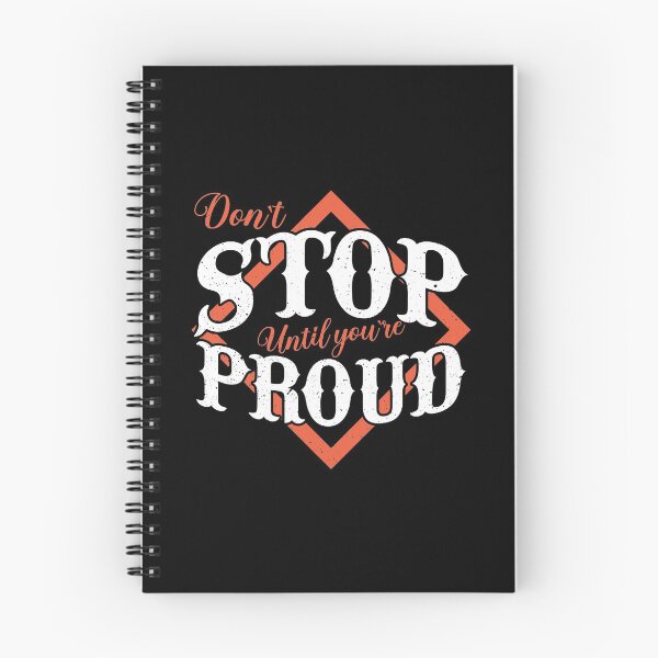 Item preview, Don't stop until you're proud designed and sold by karim Najjar.