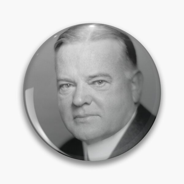 Item preview, President Herbert Hoover Portrait designed and sold by warishellstore.