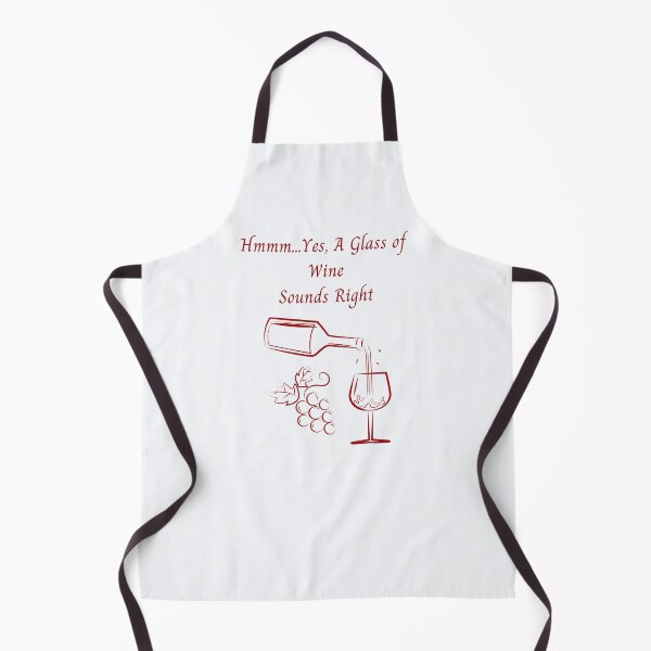 Item preview, Hmm Yes; a glass of wine designed and sold by Lowdown Designs.
