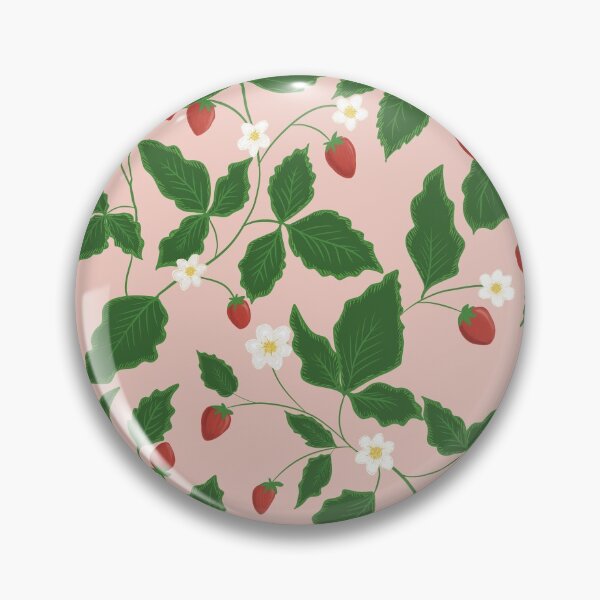 Artikelvorschau, Walderdbeeren rosa  entworfen und verkauft von Luaillustration.