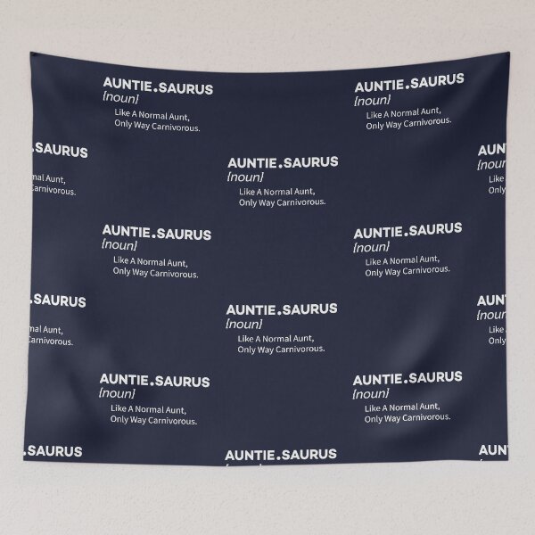 Item preview, Funny Auntiesaurus Noun Definition - Aunt Sarcasm designed and sold by Scratches Tees.