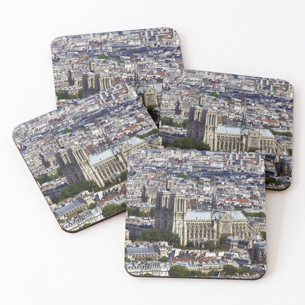 Item preview, Paris - View from the Montparnasse Tower to the Cathedral Notre Dame designed and sold by harietteh.