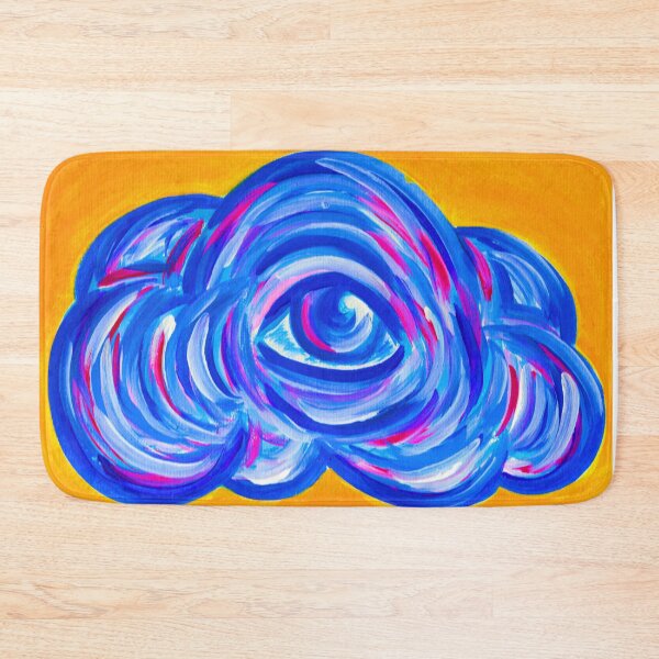 Item preview, Cloud With Eye Trippy Acrylic Painting  designed and sold by Grace Behler.