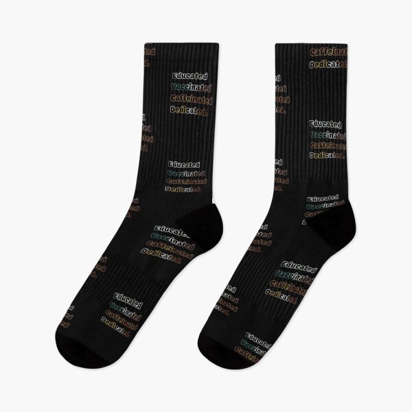Item preview, Educated Vaccinated Caffeinated Dedicated designed and sold by GBDesigner.
