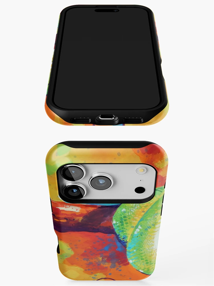Thumbnail 3 of 4, iPhone Case, Green Python designed and sold by Sandra Trubin.