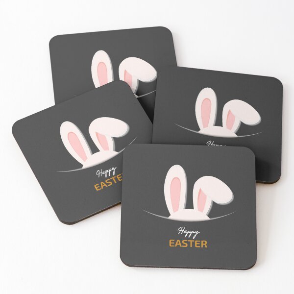 Item preview, Happy Easter Rabbit Ears designed and sold by MH Style.