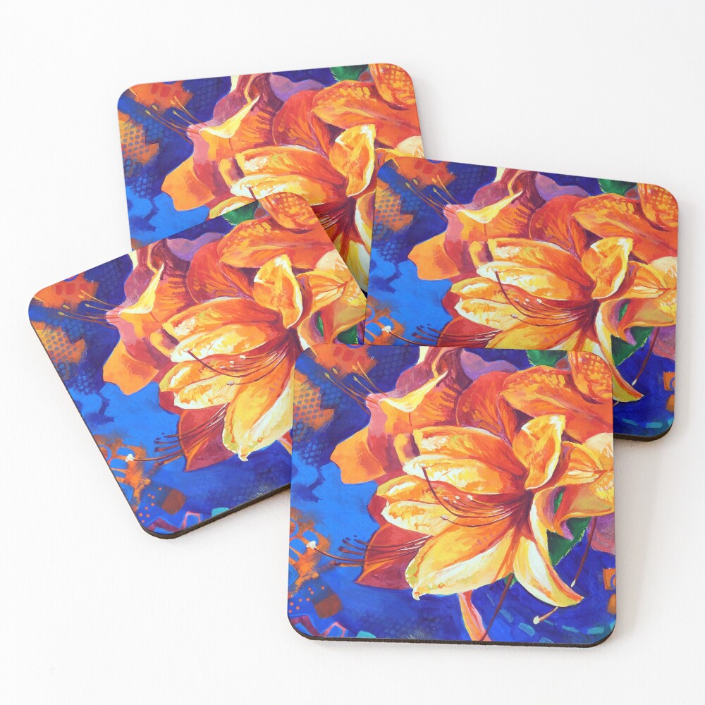 Item preview, Coasters (Set of 4) designed and sold by TooMuchColor.