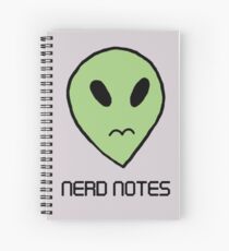 Peridot Alien 'Nerd Notes' Notebook Spiral Notebook