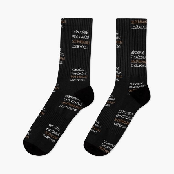 Item preview, Educated Vaccinated Caffeinated Dedicated designed and sold by GBDesigner.
