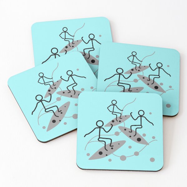 Item preview, Stickman / Surfing  designed and sold by LotusCreations.