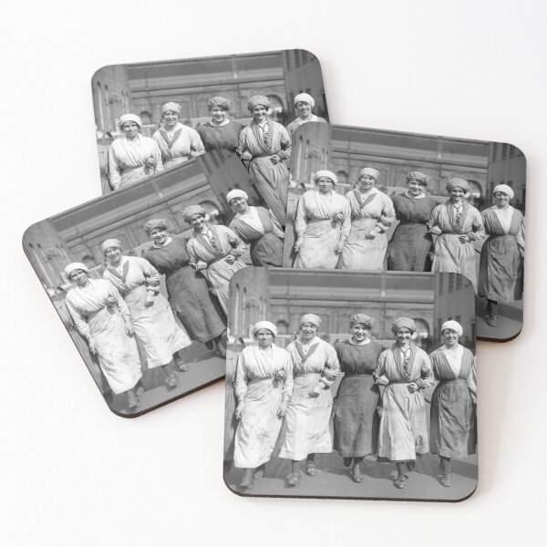 Item preview, Female Workers At A Shipbuilding Yard - Scotland WW1 1917 designed and sold by warishellstore.
