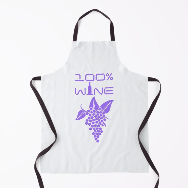 Item preview, 100% Wine (mauve) designed and sold by Lowdown Designs.