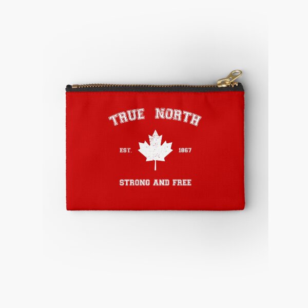 Item preview, True North Strong And Free Vintage - White on Red designed and sold by BoredGames.