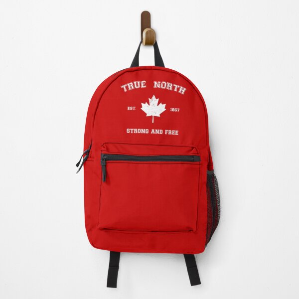 Item preview, True North Strong And Free Vintage - White on Red designed and sold by BoredGames.