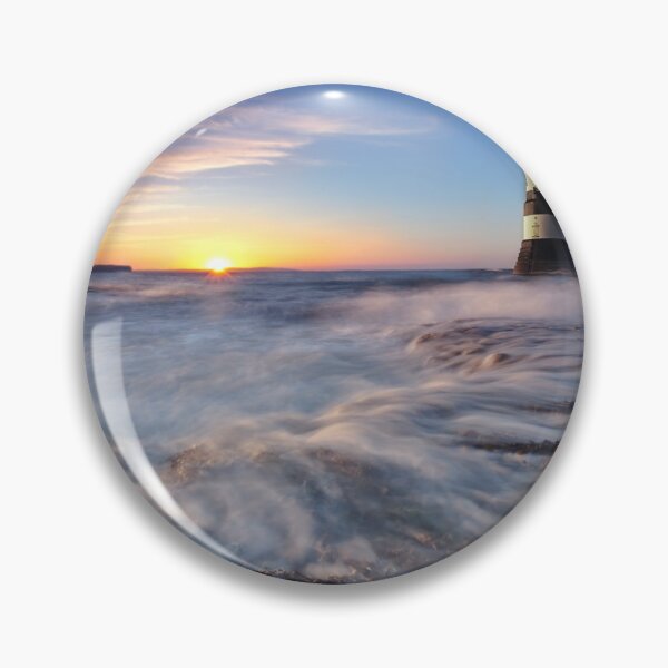 Item preview, Sunset at Penmon Lighthouse, on the Isle of Anglesey designed and sold by bcash.