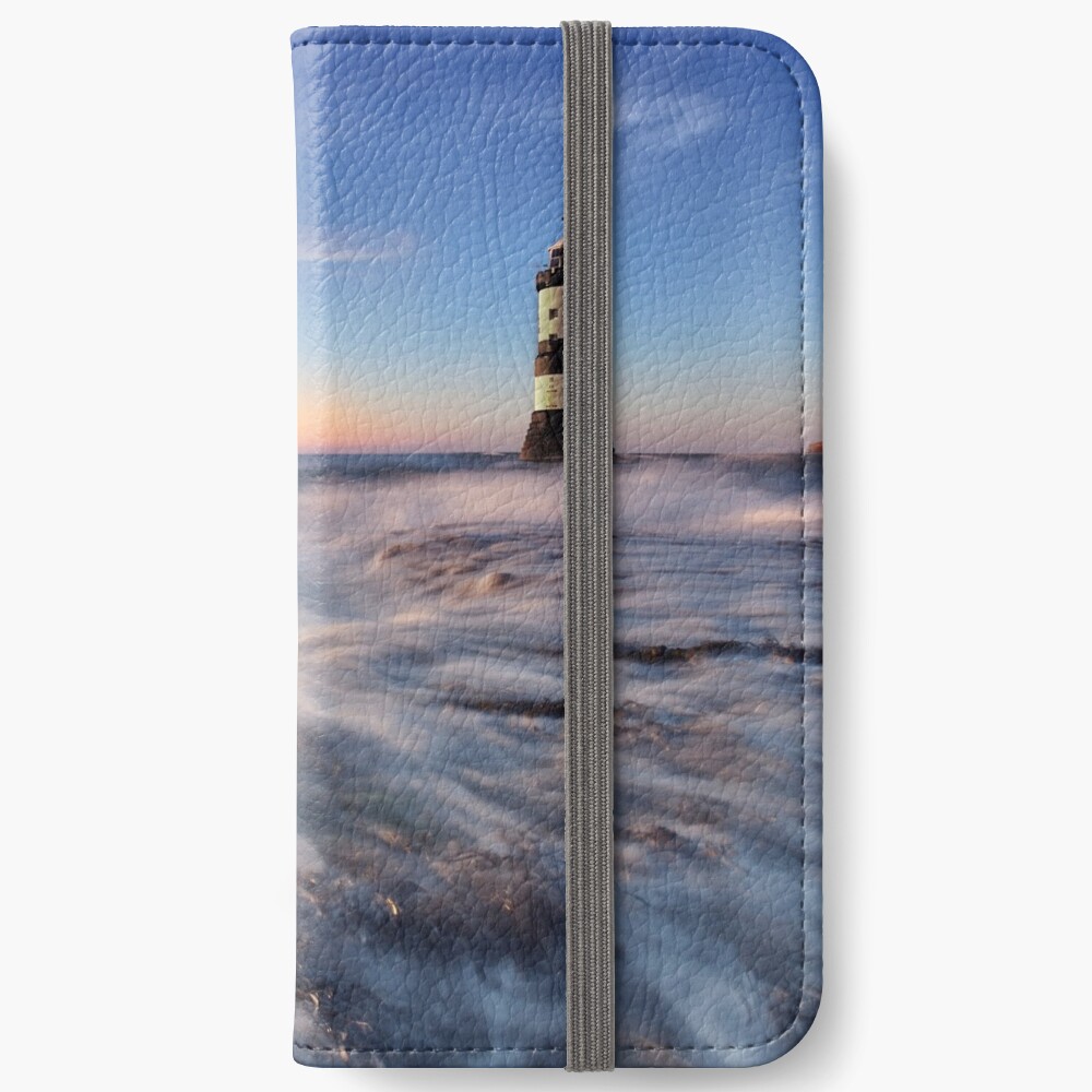 Sunset at Penmon Lighthouse, on the Isle of Anglesey iPhone Wallet
