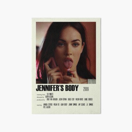 Jennifer’s Body Alternative Poster Art Movie Large (1) Art Board Print