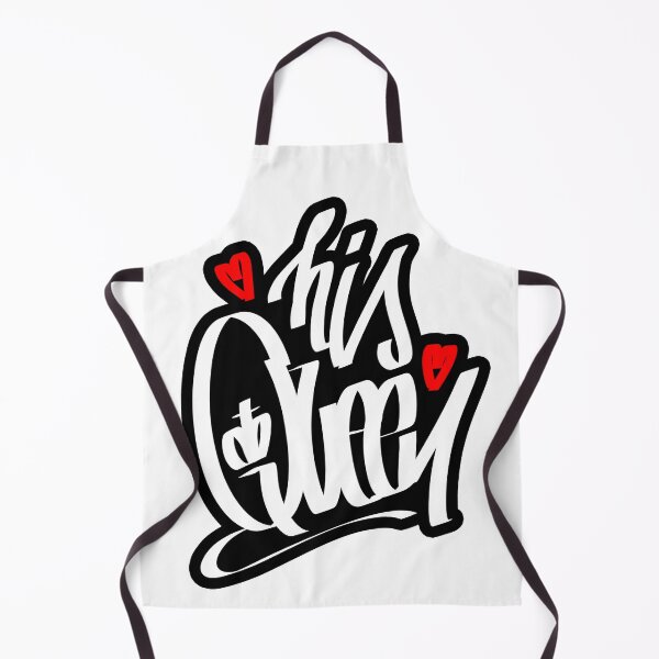 Item preview, His Queen Graffiti Valentine's Day Gift designed and sold by hendeJens.