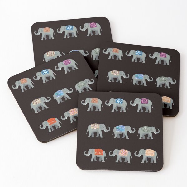 Item preview, Elephants parade designed and sold by Diane Hunter Art.