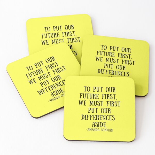 Item preview, To put our future first, we must first put our differences aside designed and sold by LolasTees.