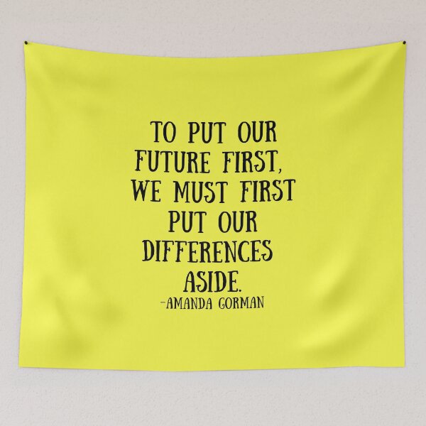 Item preview, To put our future first, we must first put our differences aside designed and sold by LolasTees.