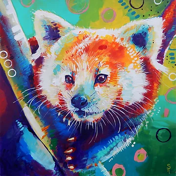 Artwork thumbnail, Red Panda by Sandra Trubin