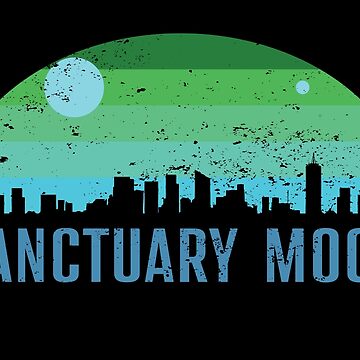 Artwork thumbnail, Sanctuary Moon by CrownAndThistle
