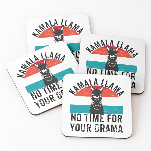 Item preview, Kamala Llama - No Time For Your Drama - Kamala Harris designed and sold by Meliafroggy.