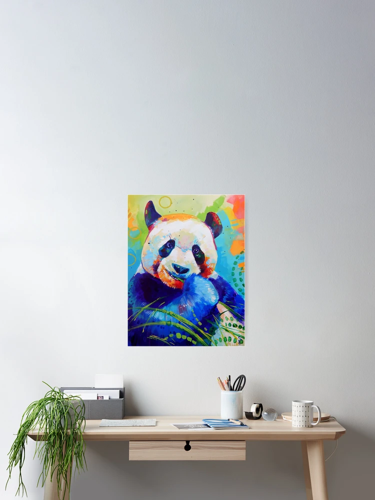 Thumbnail 2 of 3, Poster, Panda designed and sold by Sandra Trubin.